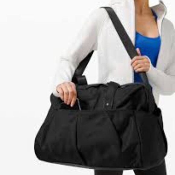 Lululemon All Day Duffel Bag Black - Picture 1 of 10